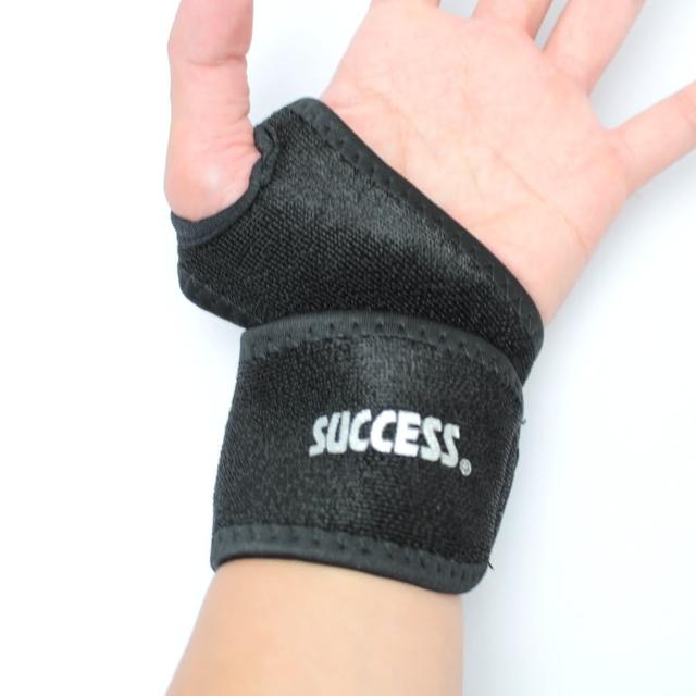 【SUCCESS 成功】石墨烯+遠紅外線可調式拇指護套/人體工學保溫設計/左右手男女通用-1入
