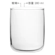 【Pasabahce】Iconic玻璃杯 280ml(水杯 茶杯 咖啡杯)