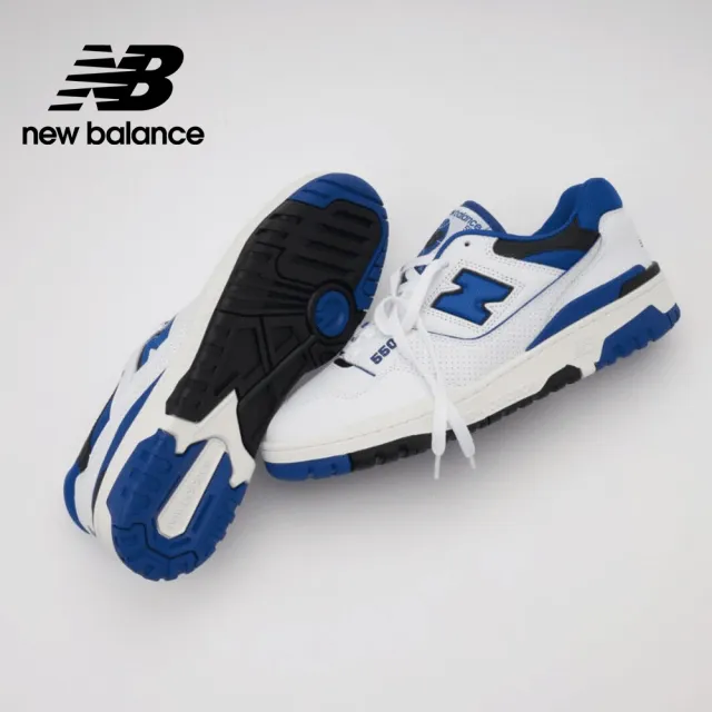 【NEW BALANCE】NB 運動鞋/復古鞋_中性_白藍色_BB550SN1-D