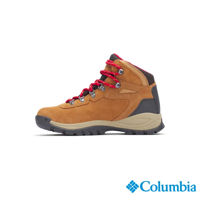 【Columbia 哥倫比亞官方旗艦】女款- Omni-Tech 防水高筒登山鞋-土黃(UBL45520OC / 2022年秋冬)
