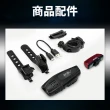 【BV】福利品 高亮度300流明防水自行車前燈後燈組 USB充電(外盒微損 商品全新完好)