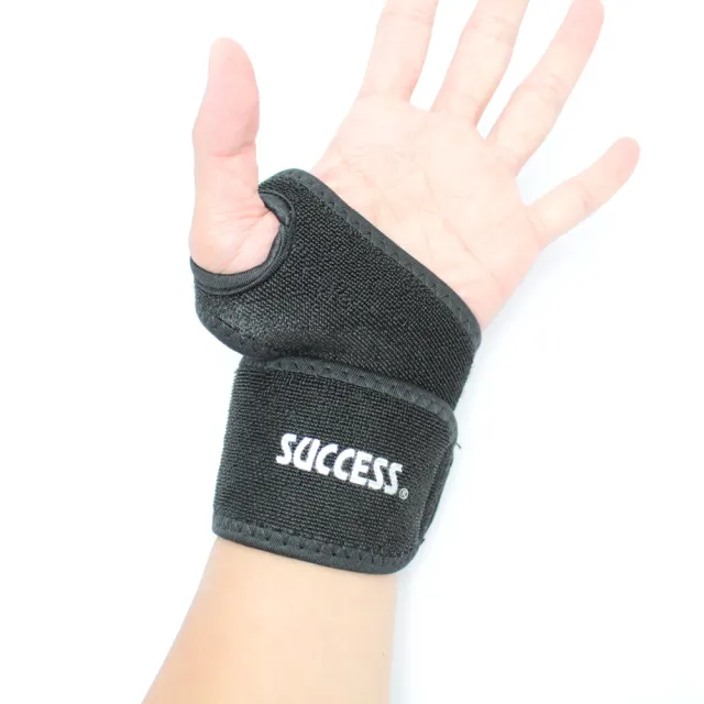 【SUCCESS 成功】涼感可調式拇指護套/人體工學涼感塗層設計/左右手男女通用-2入
