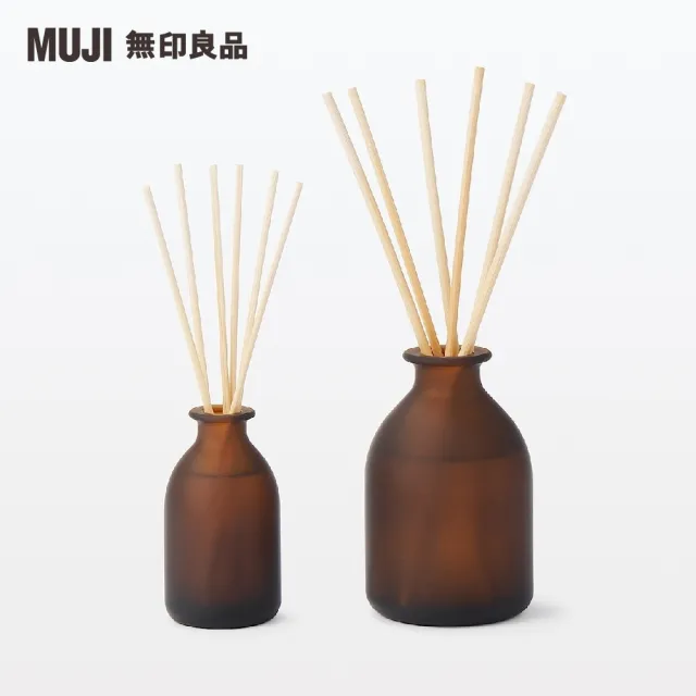 【MUJI 無印良品】空間芬香油/60ml.清晰+專用藤枝/60ml用.8入