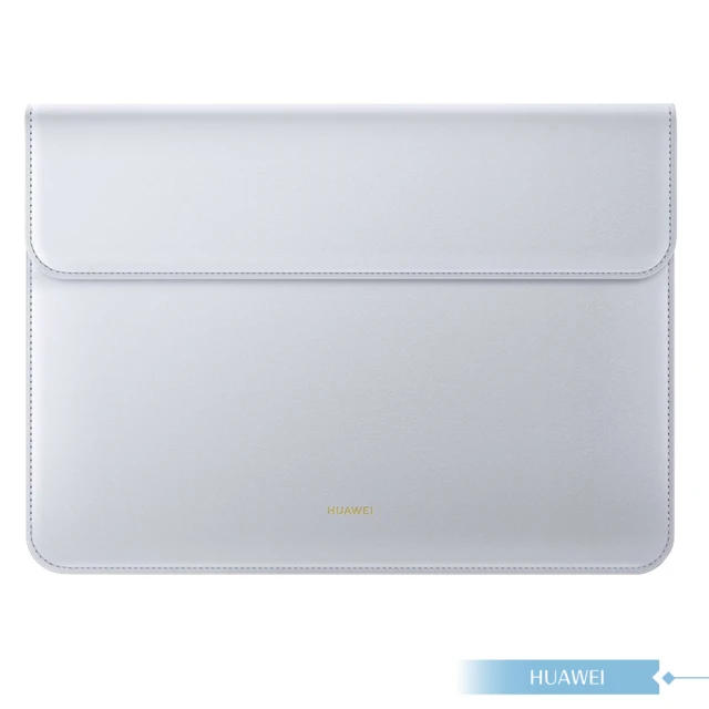 【HUAWEI 華為】原廠真皮平板筆電包-米白(適用MateBook X及11-13吋筆電)