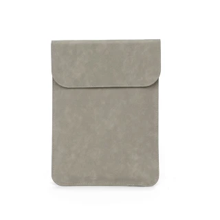【3D Air】Macbook 13.3吋磁吸掀蓋防刮保護筆電包-淺灰色(內袋/內膽包)
