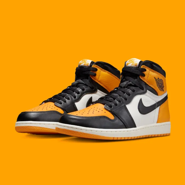 【NIKE 耐吉】Air Jordan 1 Retro High OG Taxi Yellow Toe 黑黃 男鞋 555088-711(Air Jordan 1 Taxi)