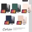 【VXTRA】2022 iPad 10 第10代 10.9吋 軍事全防護 晶透背蓋 超纖皮紋皮套+9H玻璃貼