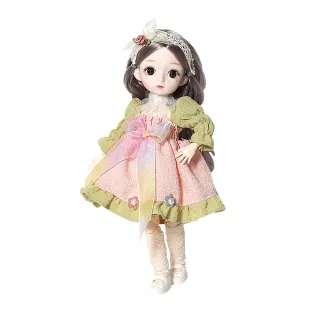 【JoyNa】31公分芭比娃娃換裝禮盒 花語系列換裝娃娃 公主禮盒(多關節可動)