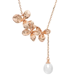 【Hommy Jewelry】Pure Pearl Rococo 珍・班奈特珍珠垂墜項鍊(珍珠)