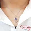 【DOLLY】14K金 天然丹泉石鑽石項鍊(002)