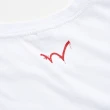 【EDWIN】男裝 EDGE搖滾LOGO短袖T恤(白色)