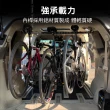 【MIBO 米寶】多功能車內置物扶手橫桿 掛衣服 單車車架(可伸縮鋼材 方便攜帶 承受力強 不易斷裂 防滑)