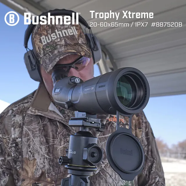 【Bushnell】Trophy Xtreme 極限錦標 20-60x65mm 專業級賞鳥型單筒望遠鏡 傾角型(887520B)