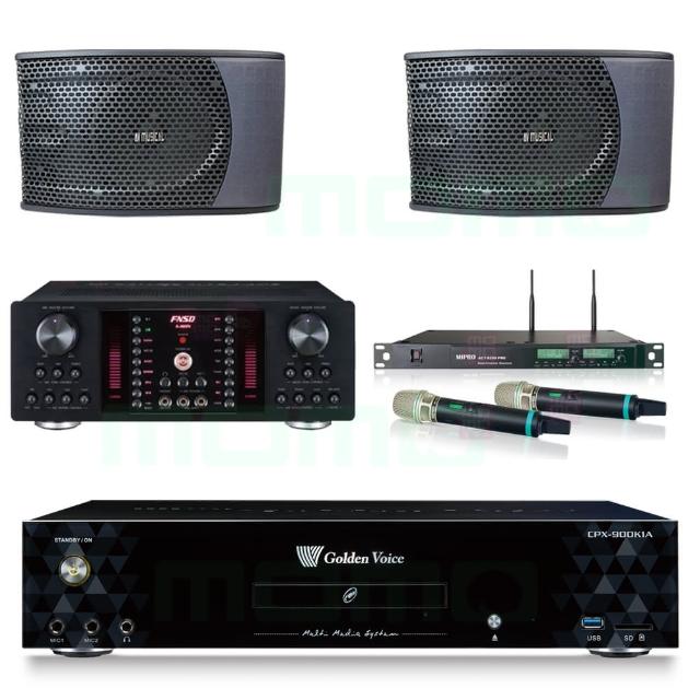 【金嗓】CPX-900 K1A+FNSD A-480N+ACT-8299PRO++KS-9980PRO(4TB點歌機+擴大機+無線麥克風+喇叭)