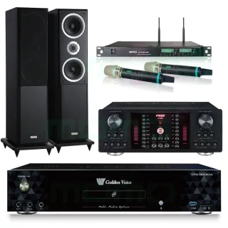 【金嗓】CPX-900 K1A+FNSD A-480N+ACT-8299PRO++W-260(4TB點歌機+擴大機+無線麥克風+喇叭)