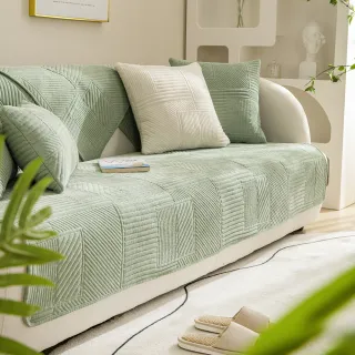 【BonBon naturel】雪尼爾超柔浮雕沙發墊-單人坐墊/二入(多色任意挑選)