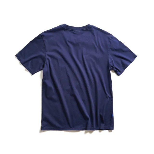 【EDWIN】男裝 CORE再生系列 地球LOGO短袖T恤(丈青色)