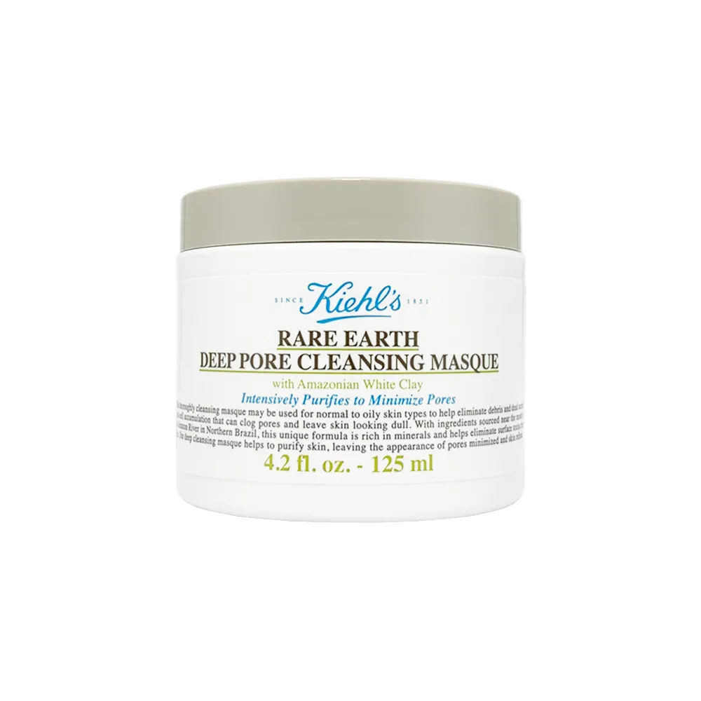 【Kiehl’s 契爾氏】亞馬遜白泥淨緻毛孔面膜 125ml(國際航空版)