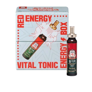 即期品【正官庄】活氣力ENERGY BOX 20mlx7瓶/盒(全新包裝)(效期2024/11/01)