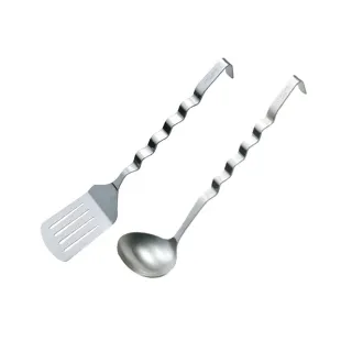 【Uniflame】不鏽鋼波浪鍋鏟/湯勺(U662199/U662175)