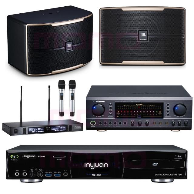 【音圓】N2-350+TDF P-650+TEV TR-9100+JBL Pasion 10(4TB伴唱機+綜合擴大機+無線麥克風+卡拉OK喇叭)