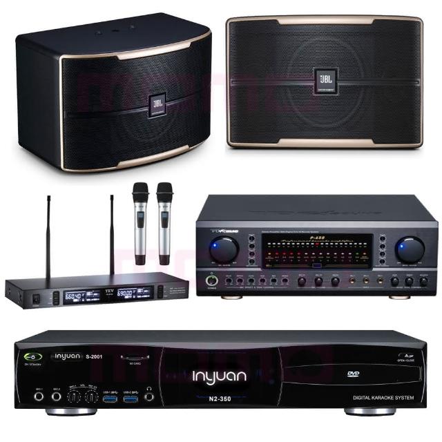 【音圓】N2-350+TDF P-650+TEV TR-9100+JBL Pasion 10(4TB伴唱機+綜合擴大機+無線麥克風+卡拉OK喇叭)