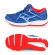 【MIZUNO 美津濃】MAXIMIZER 25 女慢跑鞋-3E- 運動 反光 美津濃 藍水藍螢粉(K1GA230123)