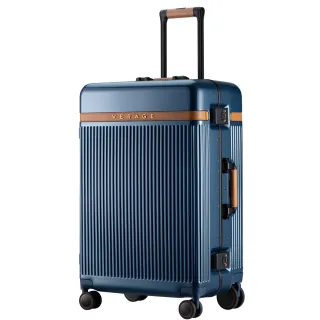 【Verage 維麗杰】25吋英式復古系列行李箱(海潮藍)