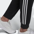 【adidas 愛迪達】M 3S JOG TP TRI 男 長褲 運動 休閒 厚磅 錐形 舒適 穿搭 黑(H46105)