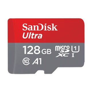 【SanDisk 晟碟】128GB 140MB/s Ultra microSDXC TF U1 A1 記憶卡(平輸)