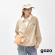 【gozo】小美人魚假兩件拼接襯衫衛衣(兩色)
