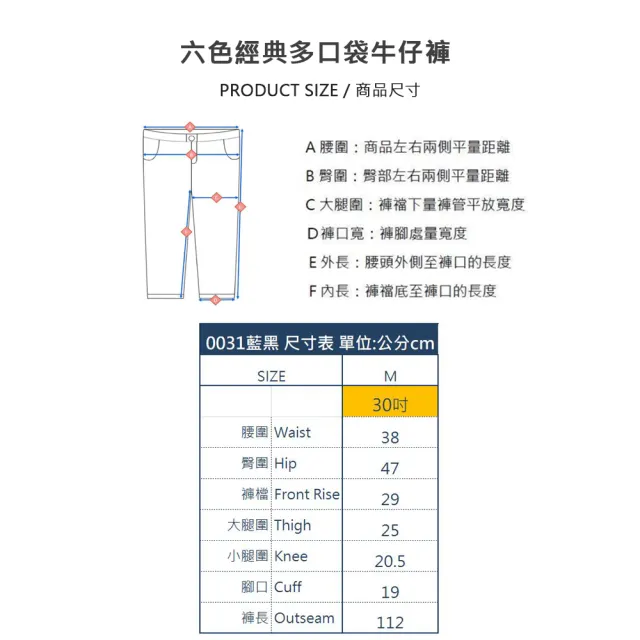 【Kaso】彈力透氣多口袋工作牛仔褲 男生長褲 牛仔工作褲 0025(牛仔長褲 牛仔工作褲 丹寧 口袋工作褲)