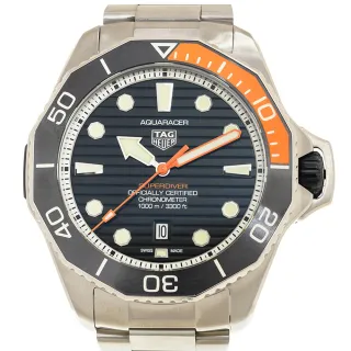 【TAG HEUER 豪雅】AQUARACER 深海鈦金屬x45mm(WBP5A8A.BF0619)