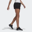 【adidas 愛迪達】短褲 女款 運動短褲 慢跑 亞規 W LIN FT SHO 黑 GM5524