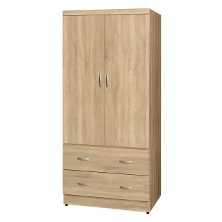 【顛覆設計】芙亞3x6尺拉門二抽衣櫥