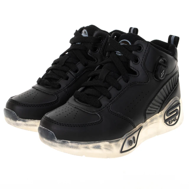 SKECHERS 男童鞋系列 燈鞋 S-LIGHTS REMIX(400620LBLK)