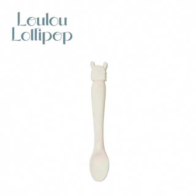 【Loulou lollipop】加拿大 動物造型 矽膠餵食湯匙(多款可選/矽膠餐具/兒童餐具/學習餐具)