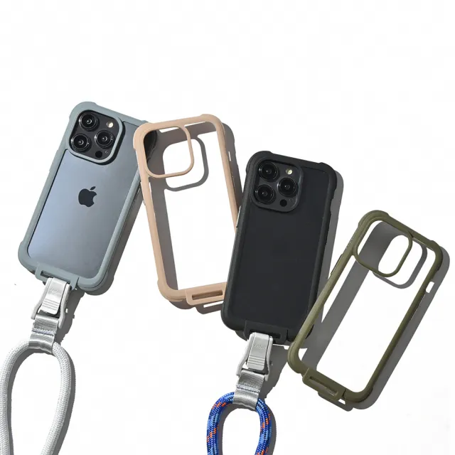 【bitplay】Wander Case 隨行殼 iPhone14系列 奶茶色 附風格貼紙(透明 背蓋 軍規 防摔 手機殼)