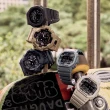 【CASIO 卡西歐】百搭迷彩 大地棕 大錶徑 雙顯系列(GA-700CA-5A)