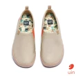 【uin】西班牙原創設計 女鞋 托萊多素色蒼黃休閒鞋W1109390(彩繪)