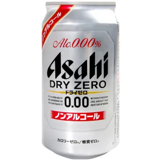 【ASAHI 朝日】DRY ZERO 無酒精飲料350mlx24入/箱