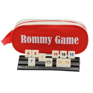 【漫格子】Rommy 數字遊戲 以色列麻將 袋裝大牌標準2-6人(數字遊戲 益智桌遊 以色列麻將)