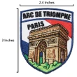 【A-ONE 匯旺】法國美食食物磁鐵+法國 巴黎凱旋門 臂章2件組紀念磁鐵療癒小物(C32+155)