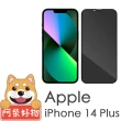 【阿柴好物】Apple iPhone 14 Plus 滿版防窺玻璃貼