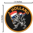 【A-ONE 匯旺】荷蘭阿姆斯特丹彩色房彩色磁鐵+荷蘭標誌皮夾徽章2件組彩色磁鐵 冰箱磁鐵(C233+139)
