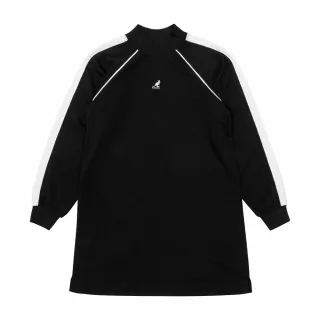【KANGOL】長袖 黑白 高領 長版 休閒 女(6252158020)