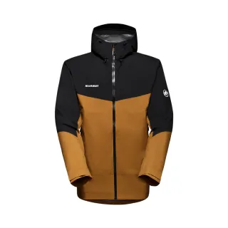 【Mammut 長毛象】Convey Tour HS Hooded Jacket AF 防風防水連帽外套 男款 獵豹褐 #1010-28451