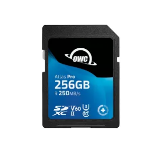 【OWC】Atlas Pro - 256GB SD 記憶卡(SDXC UHS-II V60)