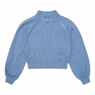 【KANGOL】外套 天藍 立領 短版 女(6252140281)