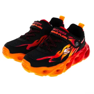 【SKECHERS】雙11 男童鞋系列 THERMO-FLASH 燈鞋(400103LBKRD)